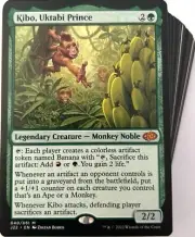 ***Custom Commander Deck*** Kibo, Uktabi Prince - Apes & Artifacts - EDH Magic