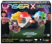 LASER X Two Player Laser Tag Gaming Set Outdoor Indoor Game 90m Distance Kids