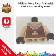 Genuine LEGO™ Tan Torso Pixelated Light Nougat Neck 973 6338430 New