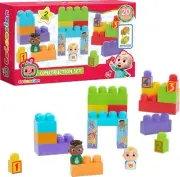 Just Play CoComelon 20 pc Building Big Blocks Construction Set 2 Figures
