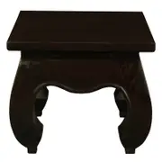 Dynasty Lamp Table - Chocolate