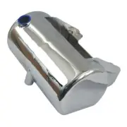 Round Oil Tank Chrome With Battery Compartment For Harley Davidson Softail 89-99