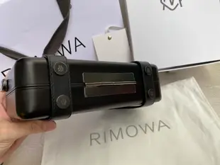 ＜葛蕾飾屋一館＞全新真品 DIOR x RIMOWA 聯名款全球限量黑色鋁合金 斜背 手拿包 現貨