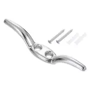 65x10mm Blind Cord Cleats, Zinc Alloy Safety Rope Cord Cleat Holder, Silver