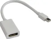 Astrotek Mini DisplayPort DP to DisplayPort DP Adapter Converter - 20 pins Male to Female Nickle Plated RoHS ~CB8W-GC-MDPDP