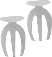 Homoyoyo Salad Forks Claw 2 Piece Set Stainless Steel Easy to Use Salad Servers for Home Restaurant and Events