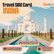 India Travel Sim Card High Speed Data 4G/LTE