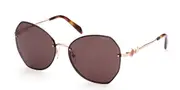 Emilio Pucci EP0178 28E Women’s Sunglasses Gold Size 61