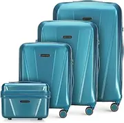 [WITTCHEN] Suitcase, Hand Luggage, Hard Shell Material, Polycarbonate, Cabin case, high-Strength Plastic, Honeycomb Structure, high-Quality, Sturdy