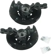 DOUQANG Pair Front Left Right Steering Knuckle Wheel Hub Bearing Assembly For Toyota Corolla 2009-2013 For Toyota Matrix 2009-2013 Driver Passenger Side 698-381 698-380