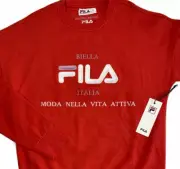 FILA Italia Sweatshirt Kimi Pullover Archive Retro 90s Embroidered Women S NWT