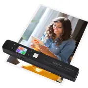 Photo Scanner for Documents Pictures Texts in 1050DPI, Flat Scanning, Included 1