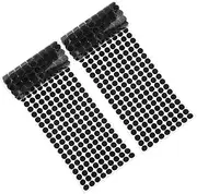 HOODANCOS 2 Rolls of 10mm Circle Adhesive Dots Self-Sticking for DIY Projects Decorative Stickers for Balloons Photos Easy Wall Mounting