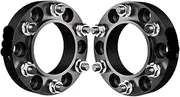 2pcs Wheel Spacers Adapter 6x139.7 CB 106.1 M12x1.5 Compatible For Toyota Commuter 2004-2019 Forged Aluminum Alloy T6-7075(2PCS 38MM)