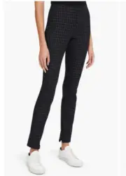 Theory Plaid Zip Cuff Trousers 30A 925