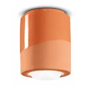 Pi Ceiling Lamp D12.5, Peach Orange