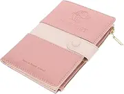 [COLLBATH] Travel Passport Holder Portable Protector for Passport Credit Cards Driver License Travel Document Organizer Dusty Present for Travelers