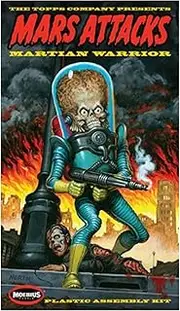 Moebius 1/8 Mars Attacks! Martian Figure Plastic Model Kit