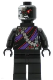 LEGO Ninjago Minifigure Nindroid Drone with Neck Bracket (Genuine)
