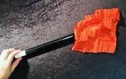 Flash Silk Wand - vanishes silk - Magic Trick - Professional Grade - Easy