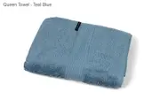 Jaspa Herington Egyptian Cotton BATH TOWELS – KING BATH SHEEET - Teal Blue