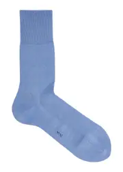 Falke Tiago Stretch-cotton Socks - Light Blue 2 - 41-42 41-42