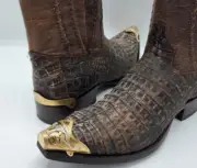 WESTERN COWBOY BOOT TIPS Pair - Long Horn Flat Tips & Heels