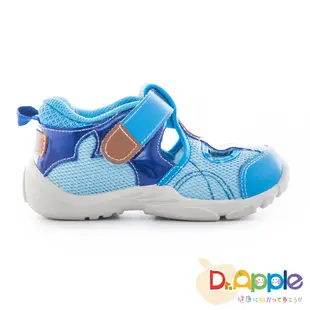 Dr. Apple 機能童鞋 微笑蘋果經典涼鞋款 藍