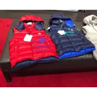 在飛比找蝦皮購物優惠-現貨 Moncler 羽皇 深藍色 、紅色、羽絨 男背心 、