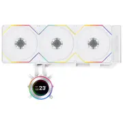 Lian Li Hydroshift II LCD-C 360TL 360mm RGB AIO CPU Cooler - White (GHS2LCD36TW)