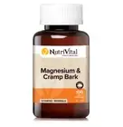 NutriVital Magnesium & Cramp Bark - 100 - 200 Hard Capsules