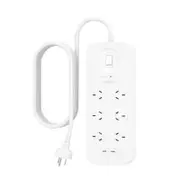 [SRB006AU2M] 6 Outlet Surge Protection Strip with Dual USB-C charging port Power Board