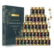 35pcs/set Essential Oil for Diffuser DIY Made Scent Candle Massage Aroma Oil Box