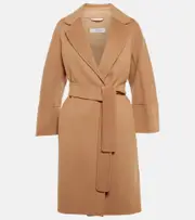 ['S Max Mara] 'S Max Mara Arona wool coat UK 14 beige