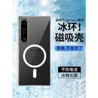 在飛比找ETMall東森購物網優惠-索尼xperia1v手機殼新款透明xperia1 v磁吸ma