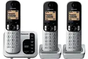Panasonic Cordless 223 Digital Home Phone Triple Pack KX-TGC223ALS Excellent - Refurbished