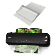 A3 Paper Hot Laminator Office/Business/Home w/50 Plastic Pouch Laminating Sheets