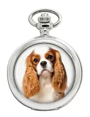Cavalier King Charles Spaniel Pocket Watch