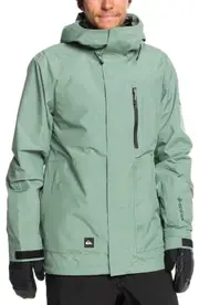 Quiksilver Mission Gore-Tex® Waterproof WarmFlight® Insulated Jacket in Sea Spray at Nordstrom, Size Small
