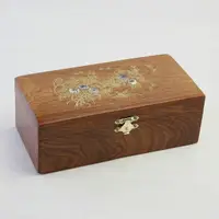 在飛比找樂天市場購物網優惠-越南花梨木 紅木首飾盒 復古化妝盒 實木飾品珠寶盒子中式收納
