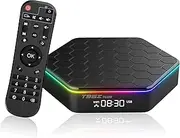 Android TV Box, Android 12.0 Tv Box H618 Quad Core 4GB RAM 64GB ROM Smart Media Player with Digital Display HD 6K/4K Ethernet WiFi 2.4Ghz Set Top Box,4gb+32gb