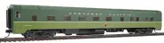 NORTHERN PACIFIC - LOEWY PULLMAN 10-5 SLEEPER- HO Scale -w/INTERIOR NEW OOP