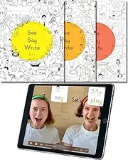 Learn to Read Books with Follow-Along Video Lessons. Phonics Books for Beginner Readers. Letter Tracing for Kids Ages 4 5 6 7. Preschool Books PreK. Kindergarten Books. First 1st Grade Workbooks