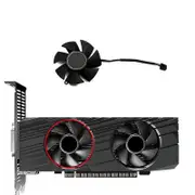 FS1250-S2053A 0.19A GPU VGA Video Cooler Graphics Card Fan For Gigabyte GTX 1650 1630 GTX1650 D6 OC Low Profile 4G Cards Cooling A-Fan