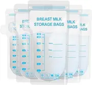 AHSNYLC 30PCS Breastmilk Storage Bag - Milk Bags for Breastmilk for Feeding,Breast Milk Storage Containers for Fridge,Bolsas para Leche Materna,Baby Essentials,Fast Freeze,Bpa-Free for Breastfeeding
