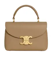 TEEN NINO BAG IN SUPPLE GRAINED CALFSKIN One size smoky brown