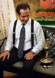 Emmy Awards Tony Shalhoub backstage during The 58th Annual Primeti- Old Photo