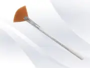 Taklon Fan Mask Brush Acid Applicator for Glycolic Lactic Acid Skin Peel LG