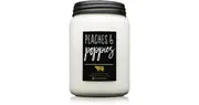 Milkhouse Candle Co. Farmhouse Peaches & Poppies Mason Jar Scented Candle 737g