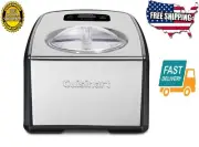 Home Kitchen Appliances Compressor Ice Cream Gelato Maker Dining Bar Machine Fit
